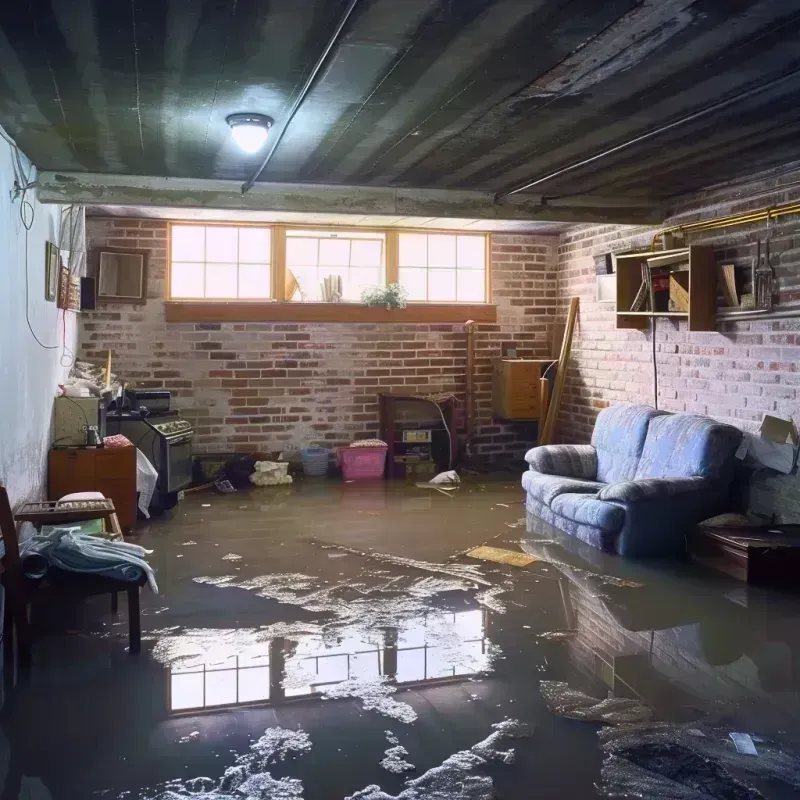 Flooded Basement Cleanup in New Hampton, IA